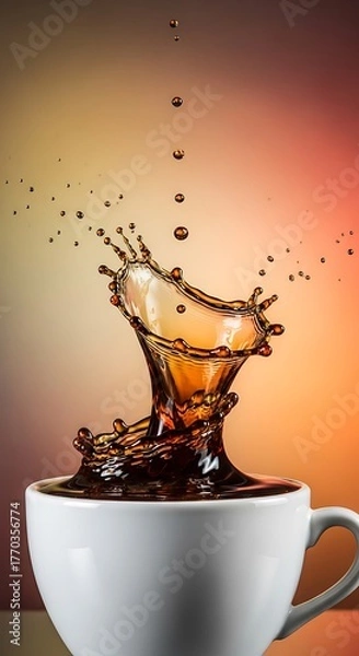 Obraz Vibrant Conceptual Food Art – Colorful Modern Food Photography