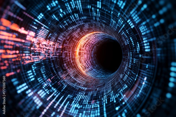 Obraz abstract blue background