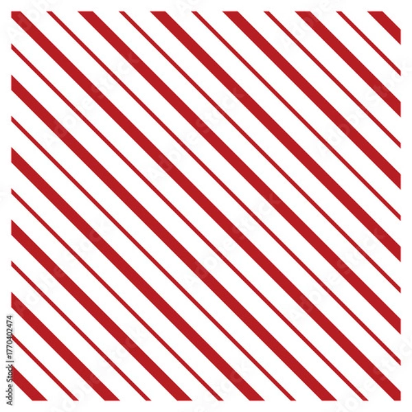 Fototapeta Candy Cane Christmas Background Design