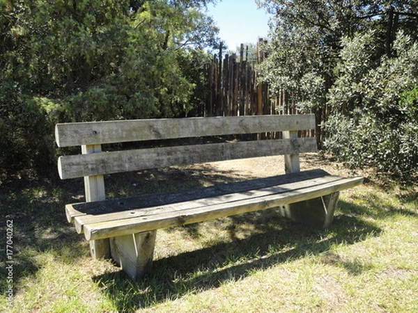 Obraz Wooden bench