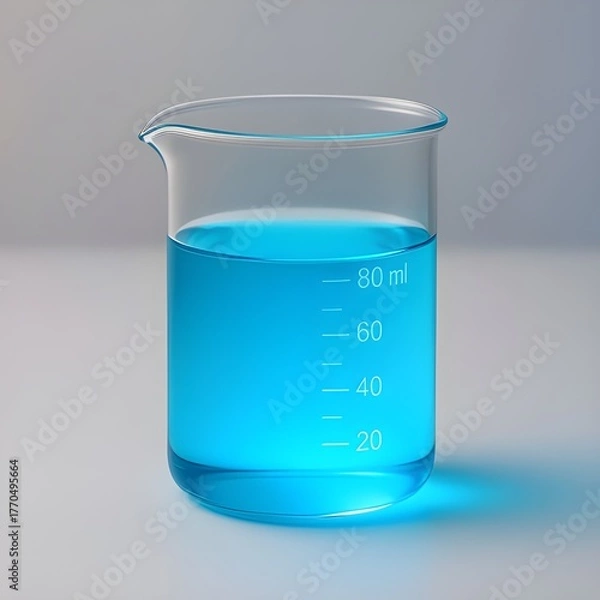 Obraz transapren beaker