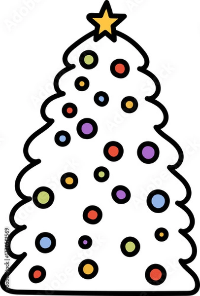 Fototapeta 크리스마스트리