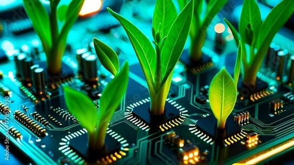 Obraz Biotechnology background