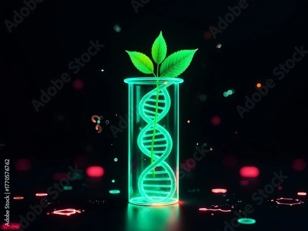 Obraz Biotechnology background