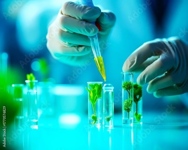 Fototapeta Biotechnology background