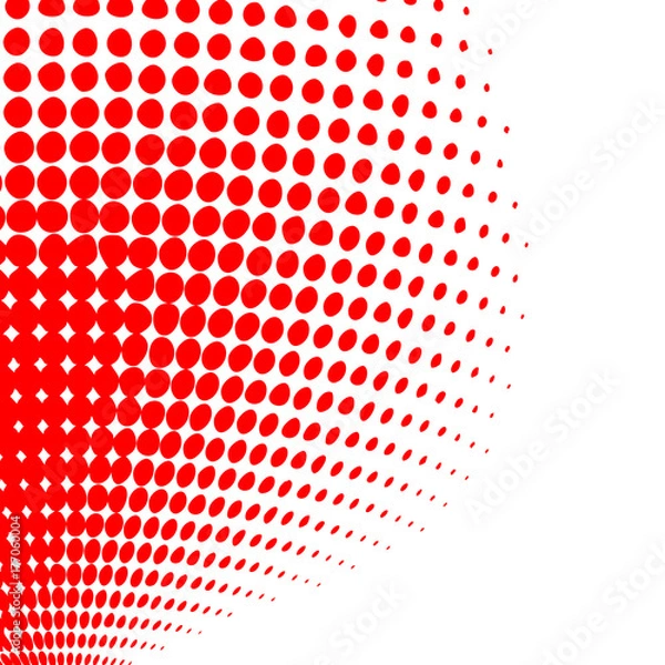 Obraz Grunge halftone background. Vector dots texture. Abstract dotted background