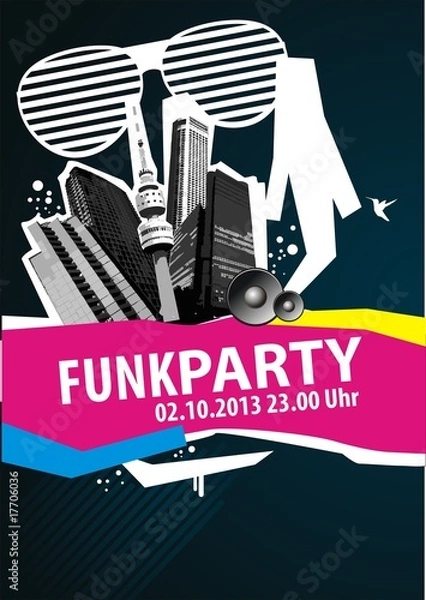Fototapeta Funky Party