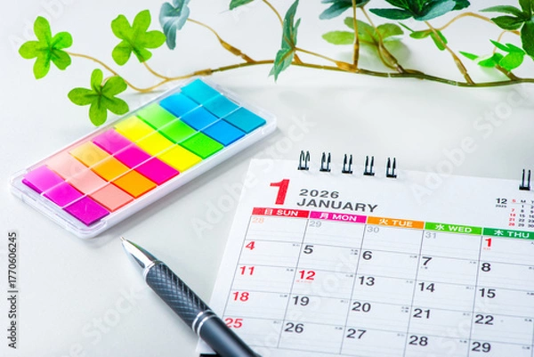 Obraz カレンダー　スケジュール
