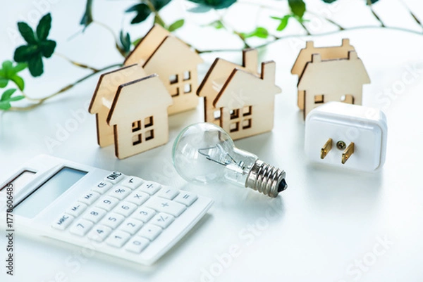 Obraz 電気代・光熱費イメージ
