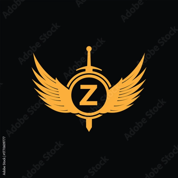 Fototapeta z initial logo design vector template