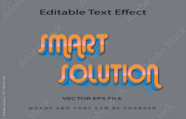 Obraz Gradient Gadget Text Effect