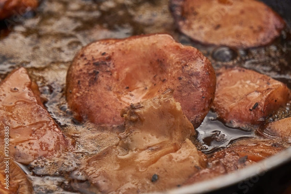 Obraz rydze w górach