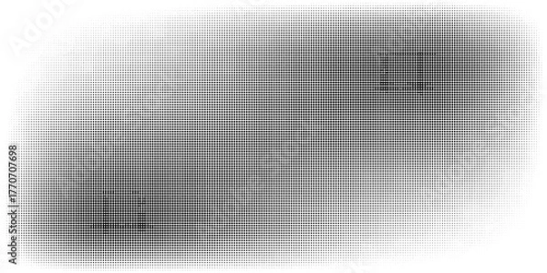 Fototapeta Abstract vector halftone tilted background with grainy stripes. Dotted texture and trendy halftone tonal gradation effect.eps10