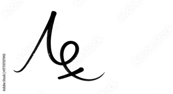 Obraz Silhouette of dancer performing a ballet pose against a