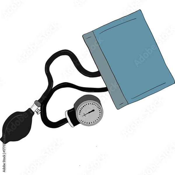 Obraz Tensimeter illustration