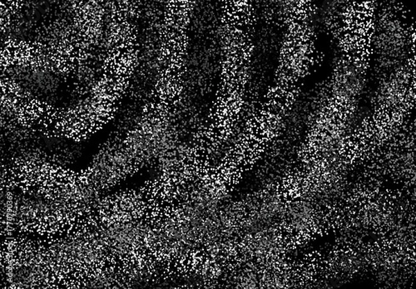 Obraz black and white abstract background