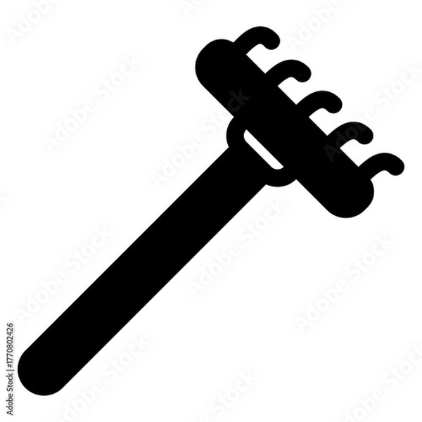 Fototapeta Rake icon