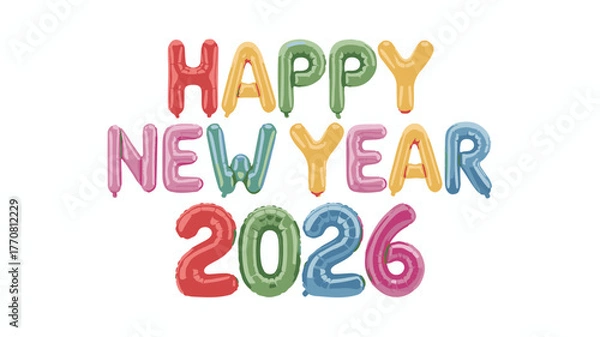 Fototapeta Colorful alphabet and numbers vector design for education and fun learning