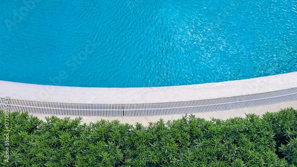 Obraz Blue Pool Water with Ripples