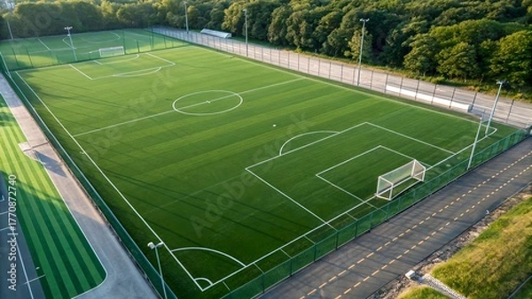 Obraz Soccer field