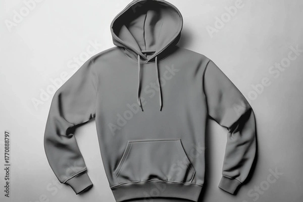 Obraz grey sweatshirt on grey background