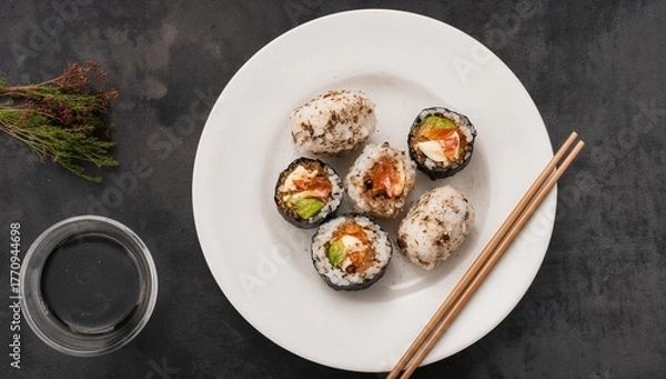 Fototapeta Sushi Table