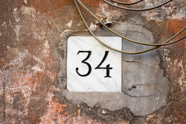 Fototapeta Number 34