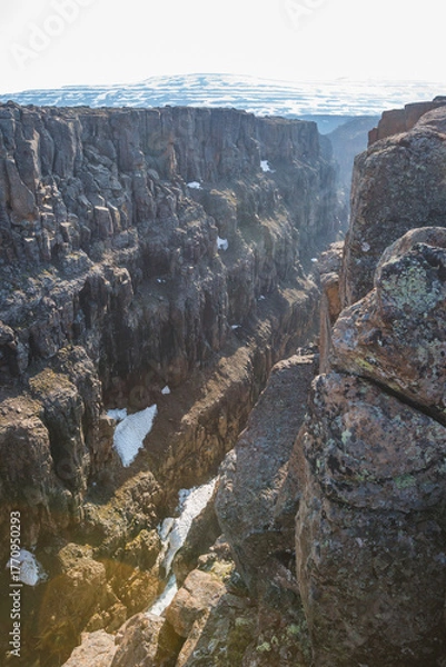 Fototapeta Hikikal River gorge, Putorana Plateau Russia, Siberia