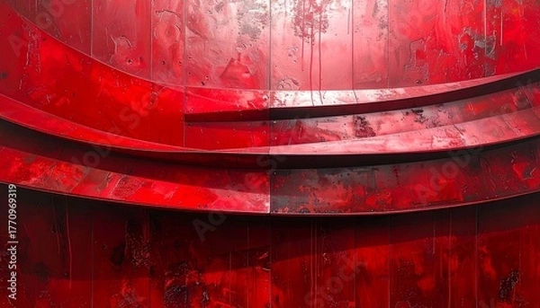 Obraz 赤　テクスチャ