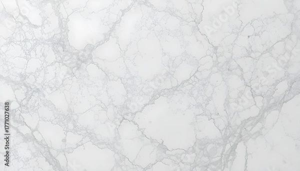 Obraz Minimal white marble pattern with faint natural veins