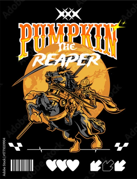 Obraz happy halloween poster design vector