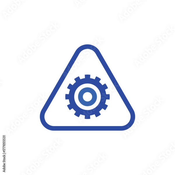 Obraz Gear Icon Vector Engineering, Settings & Technology