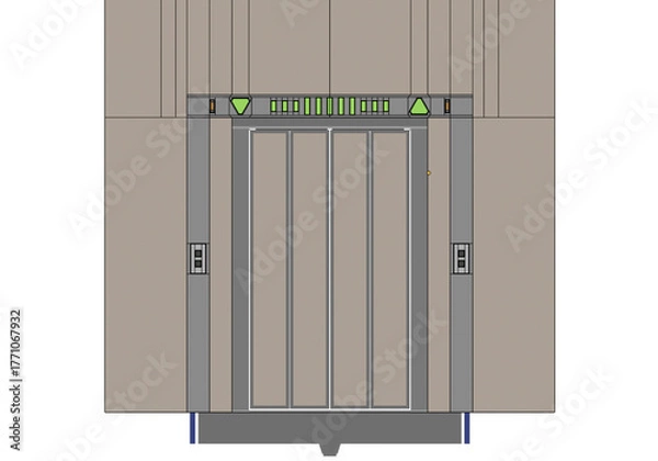 Obraz エレベーター