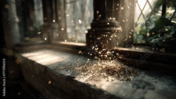 Obraz Dust in a room