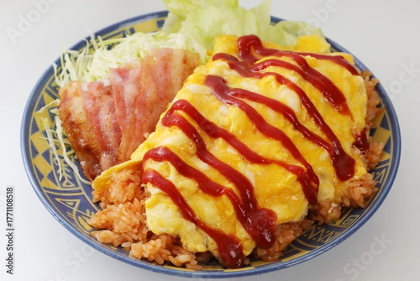 Obraz 手作りオムライスランチ