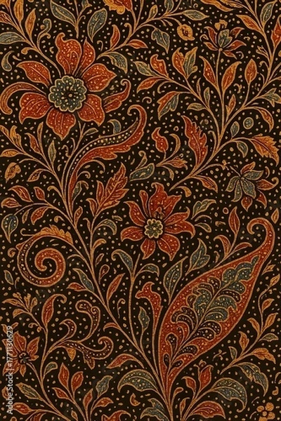 Obraz seamless floral pattern