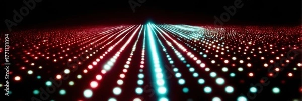 Fototapeta Premium AI Precision Medicine Data Visualization Modern Biotech Analytics for Medical Marketing and Healthcare Innovation Content