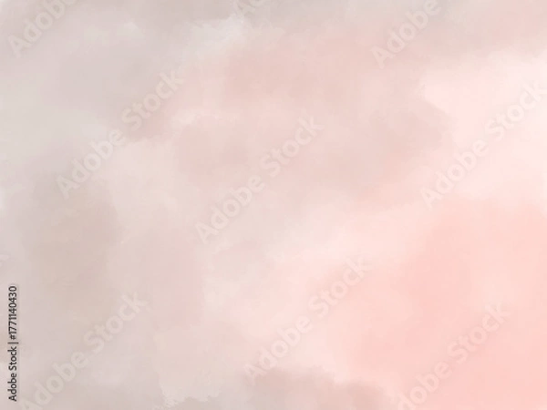 Fototapeta 水彩ブラウン系のグラデーション背景素材・透け感あり