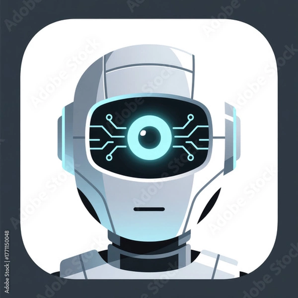 Obraz GPT APP Icon. Artificial intelligence Vector Graphic