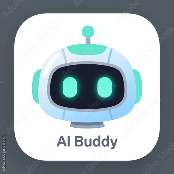 Obraz GPT APP Icon. Artificial intelligence Vector Graphic