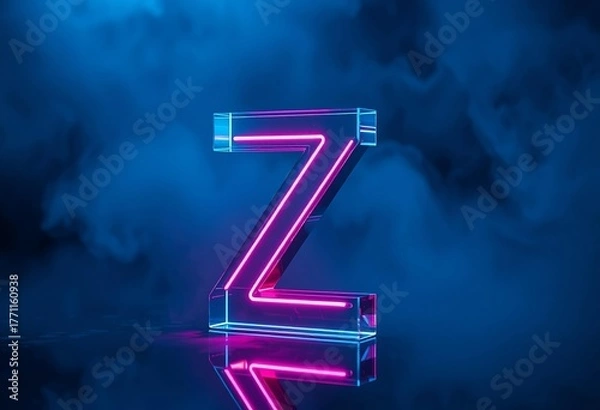 Fototapeta Light blue 3D number 1 and 8 arrow business growth icon illustration