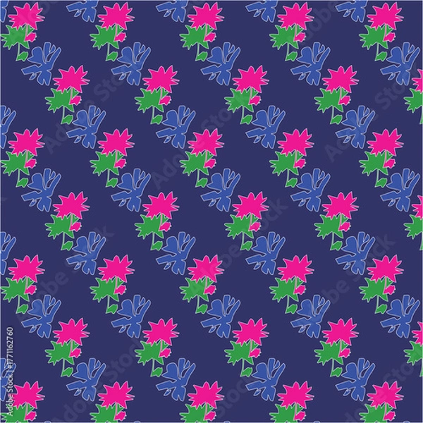 Obraz seamless floral pattern