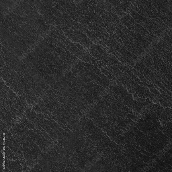 Fototapeta Dark grey black slate background or texture.