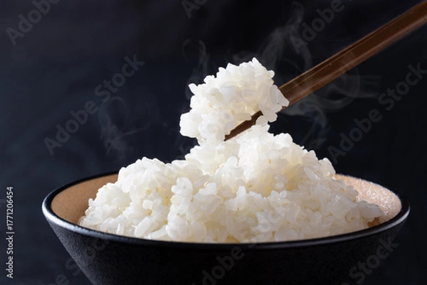 Fototapeta 炊きたてのごはん