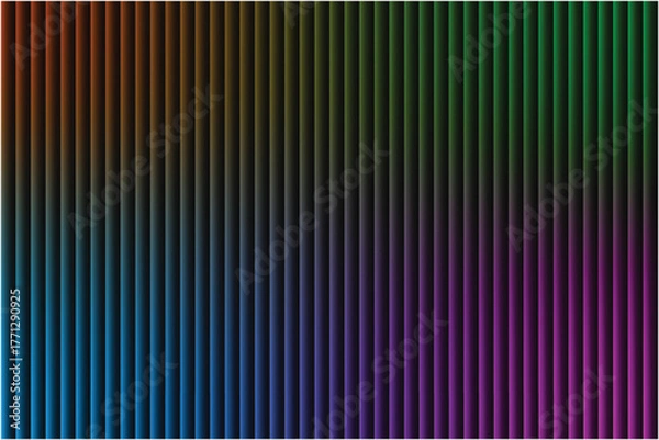 Obraz Abstract Colorful Gradient Lines Background Modern Style Art