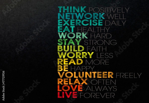 Fototapeta typhography