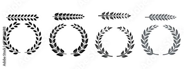 Obraz Education logo, education resources, vector design