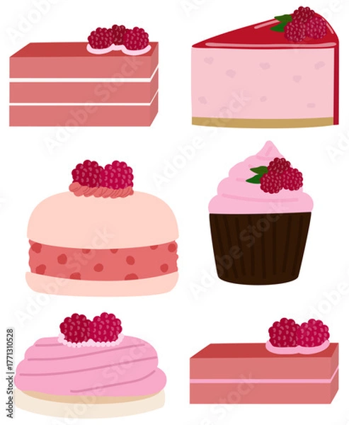 Obraz 산딸기디저트