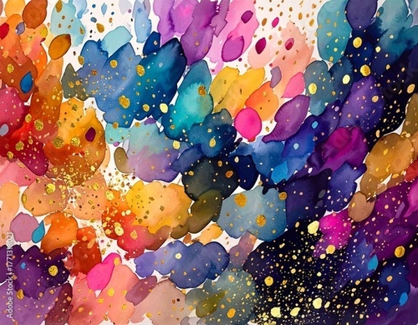 Obraz abstract geometric shapes pattern	