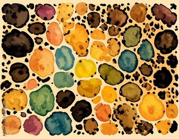 Obraz abstract geometric shapes pattern